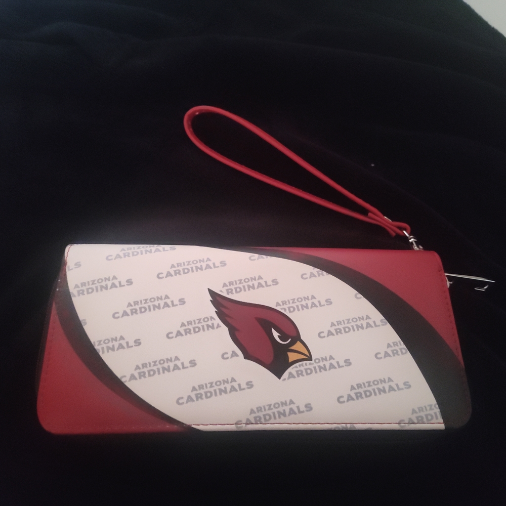 Arizona Cardinals Red and White Women's Wallet